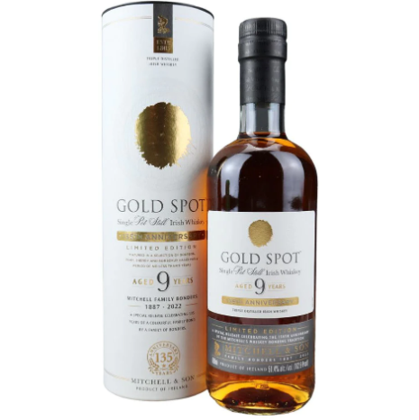 Gold Spot 135th Anniversary Irish Whiskey